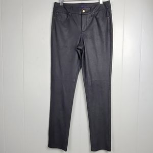 Not Your Daughters Jeans black snakeskin leggings Size 4